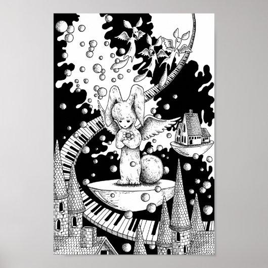 Sprookjes en het land van de hemel. poster (Voorkant)