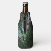 Sprookjes- en Kasteelfantasie Kunst Flesjeskoeler (Fles Achterkant)
