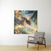 Sprookjes en kattenwandtapijt wandkleed (In Situ (horizontaal))