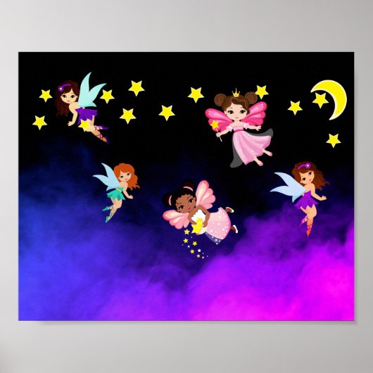 Sprookjes en sterren poster (Voorkant)