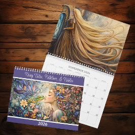 Sprookjes, folklore en fabels 2026 2 pagina's kalender