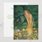 Sprookjes in het maneschijn kaart (Voorkant / Achterkant)