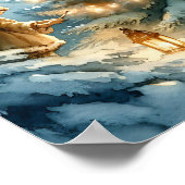 Sprookjes in Winter Wonderland Poster (Hoek)