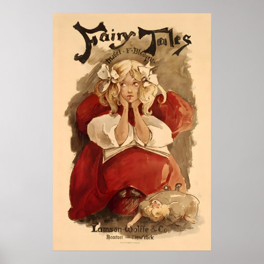 Sprookjes - kinderrijmposterprints poster (Voorkant)