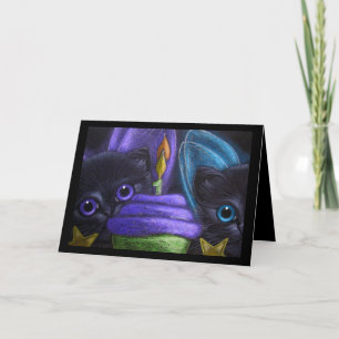 SPROOKJES KITTEN KATTEN - GELUKKIGE VERJAARDAG KAART