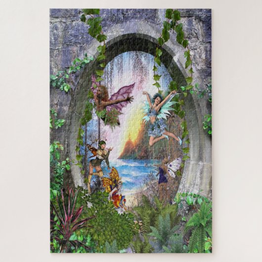 Sprookjes Koninkrijk Legpuzzel (Verticaal)