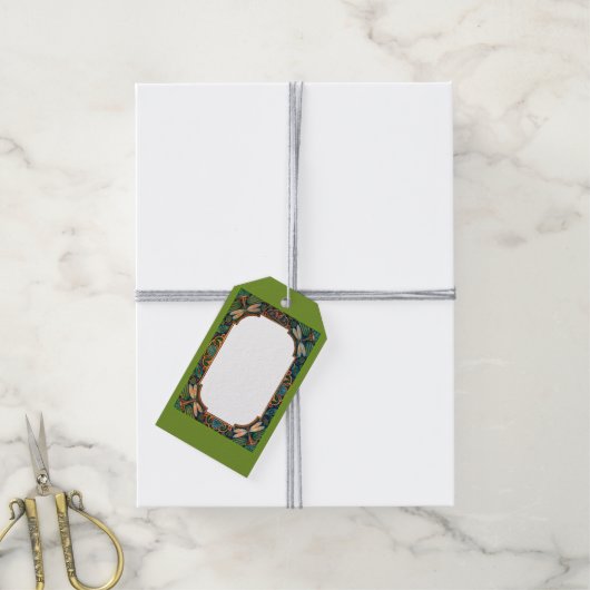 Sprookjes Libel Cadeaulabel (Met Touw)