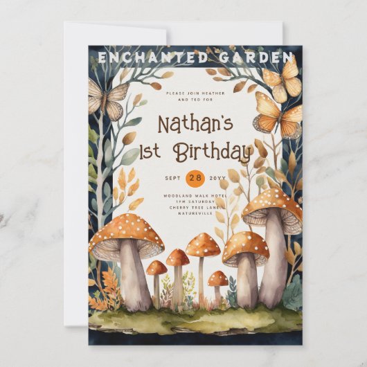 SPROOKJES NATUUR BABYSYMPHONIE 1E VERJAARDAG ELKE  KAART (Voorkant)