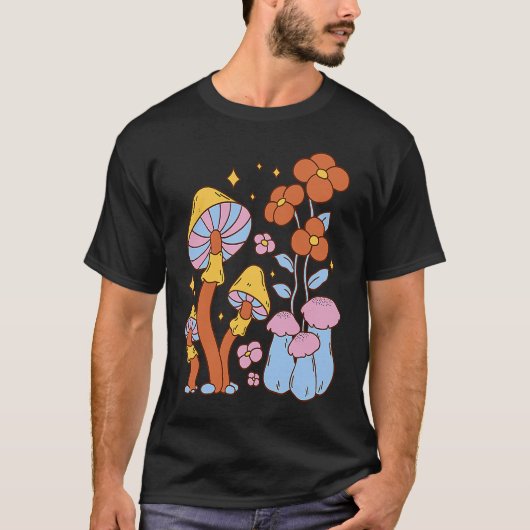 Sprookjes Paddenstoelentuin T-shirt (Voorkant)