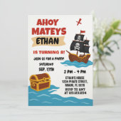 Sprookjes Schatkaart Thema voor Kinderen Kaart (Staand voorkant)