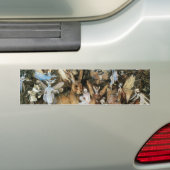 Sprookjes schemering door John Anster Fitzgerald Bumpersticker (Op auto)