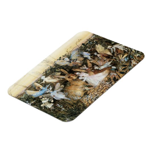 Sprookjes schemering door John Anster Fitzgerald Magneet (Linkerzijde)