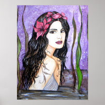 Sprookjes Schilderij Dame van het Meer