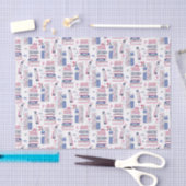 Sprookjes stapel boeken grijs wit tissuepapier (Craft)