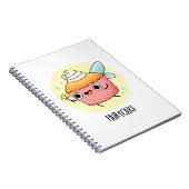 Sprookjes Taart Grappige Cupcake Grap Notitieboek (Rechterzijde)