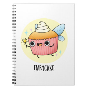 Sprookjes Taart Grappige Cupcake Woordspeling Notitieboek