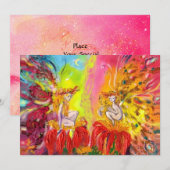 SPROOKJES VAN DE DAGERAAD ,Magische Gouden Glitter Aankondiging (Voorkant / Achterkant)