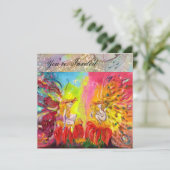 SPROOKJES VAN DE DAGERAAD ,Magische Gouden Glitter Kaart (Staand voorkant)