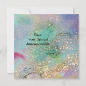 SPROOKJES VAN DE DAGERAAD ,Magische Gouden Glitter Kaart (Achterkant)