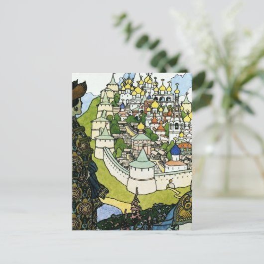 “Sprookjes van de Tsaar” door Ivan Bilibin Briefkaart (Staand voorkant)