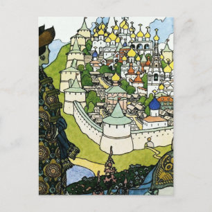 “Sprookjes van de Tsaar” door Ivan Bilibin Briefkaart