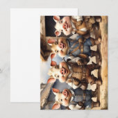 Sprookjes Varkens Notitiekaartje (Voorkant / Achterkant)