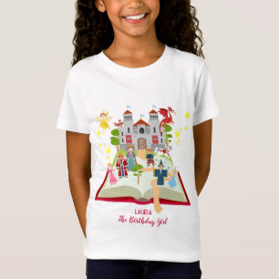 Sprookjes Verjaardagsfeestje Meisje T-shirt