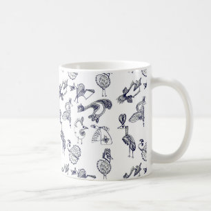 Sprookjes vogels koffiemok