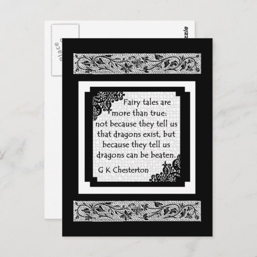 Sprookjes zijn… Briefkaart (Voorkant / Achterkant)