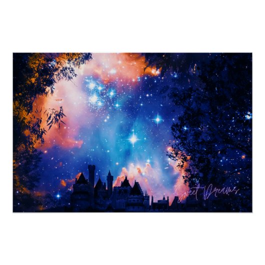 Sprookjes "Zoete dromen" Perfect Poster (Voorkant)