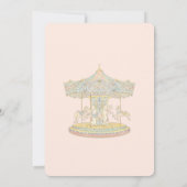 Sprookjesachtig antiek attractiepark verjaardag kaart (Achterkant)