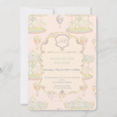 Sprookjesachtig antiek attractiepark verjaardag kaart (Voorkant)