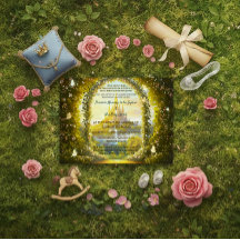 Sprookjesachtig betoverd prinsessenkasteel verhaal