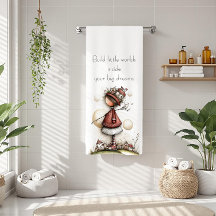 Sprookjesachtig citaat en meisje