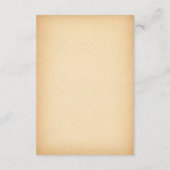 Sprookjesachtig middeleeuws kasteel eens upon brui RSVP kaartje (Achterkant)