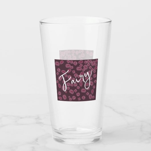Sprookjesachtig om aan te passen glas (Achterkant)