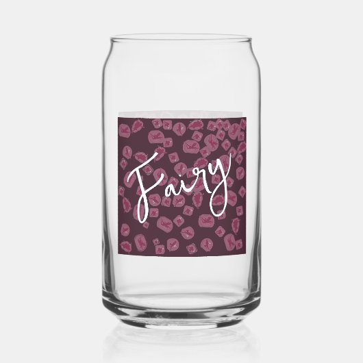 Sprookjesachtig om te personaliseren blikvorm glas (Voorkant)