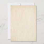 Sprookjesachtig oud kasteel  repetitiediner kaart (Achterkant)