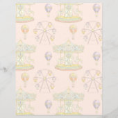 Sprookjesachtig  pretpark Baby shower (Achterkant)