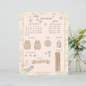 Sprookjesachtig  pretpark Baby shower (Staand voorkant)