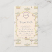 Sprookjesachtig  pretpark Baby shower Informatiekaartje (Voorkant)