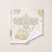 Sprookjesachtig  pretpark bad handdoek (Wasdoekje)