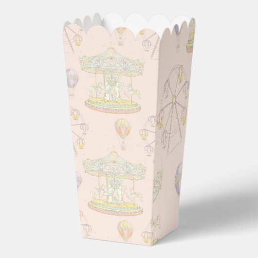 Sprookjesachtig  pretpark bedankdoosjes (Voorkant)