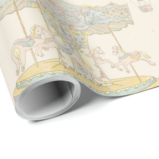 Sprookjesachtig  pretpark cadeaupapier (Rol Hoek)