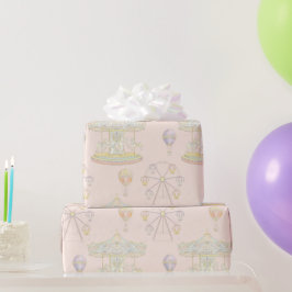 Sprookjesachtig pretpark cadeaupapier