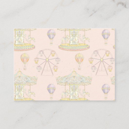 Sprookjesachtig  pretpark informatiekaartje (Achterkant)