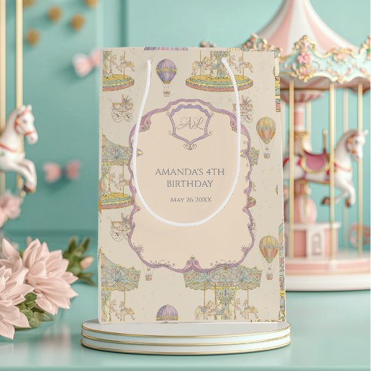 Sprookjesachtig  pretpark medium cadeauzakje