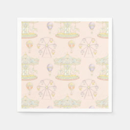 Sprookjesachtig pretpark servet