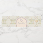 Sprookjesachtig  pretpark waterfles etiket (Enkel label)