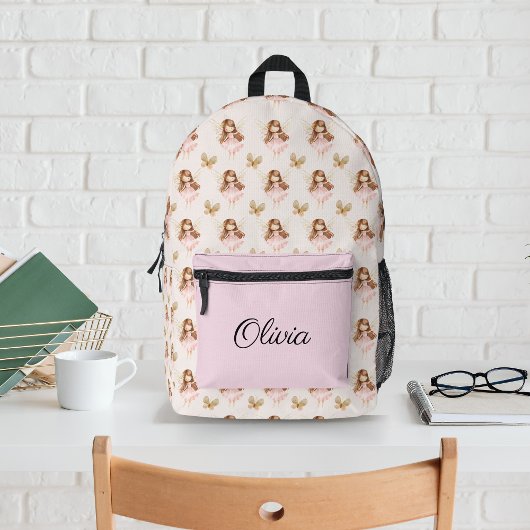 Sprookjesachtig Schattige Butterfly Enchanted Fore Bedrukte Rugzak